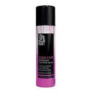 Style Edit Color Rush Temporary Hair Color Spray Metallic Pink 2 oz